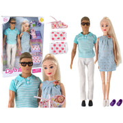 Defa Lucy & Kevin Doll Set with Baby – Complete Care Playset