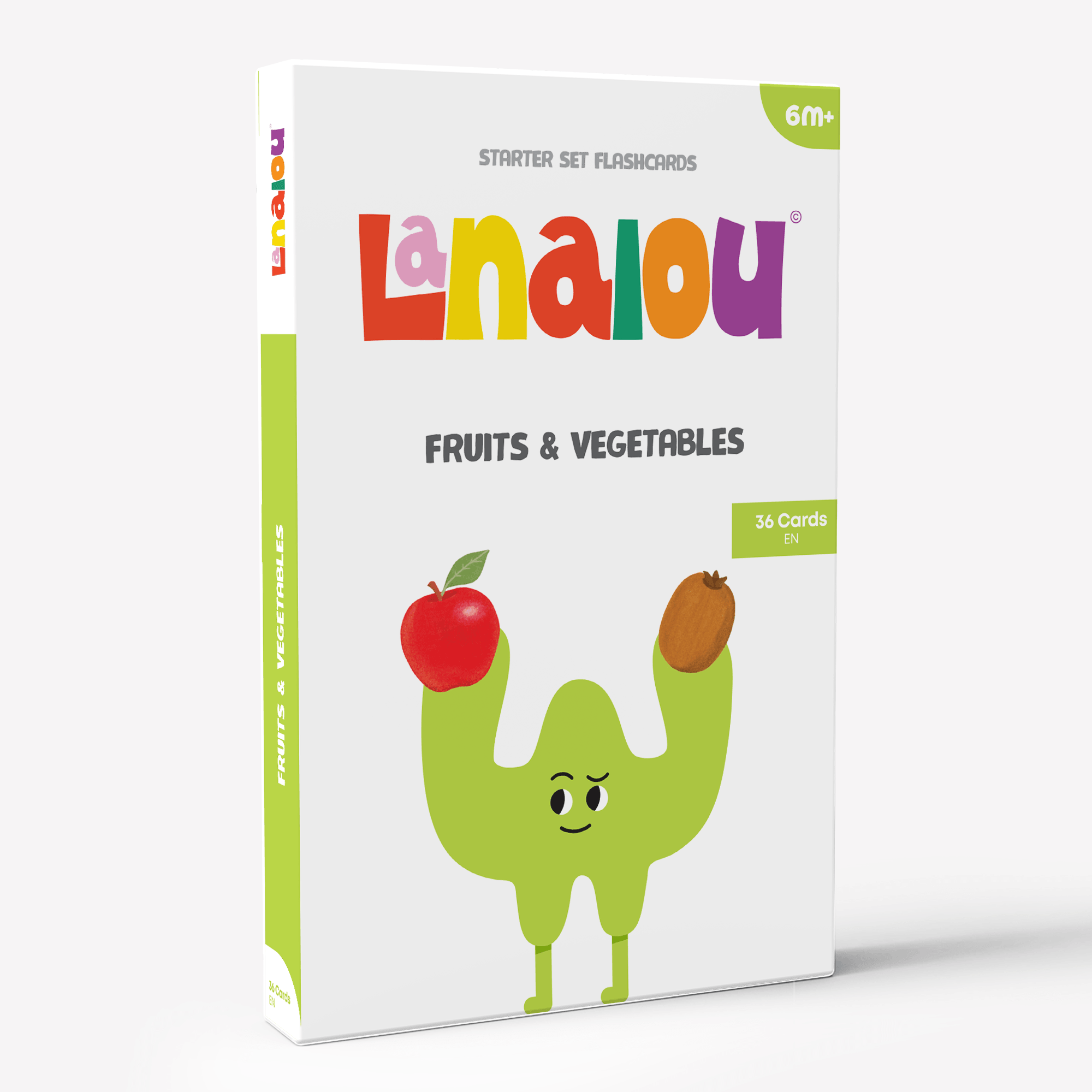 English | Fruits & Vegetables - Ourkids - Lanalou