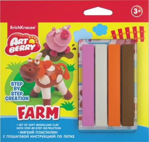 ERICHKRAUSE ArtBerry Modelling Clay Farm Step-By-Step Creation - Ourkids - Erich Krause