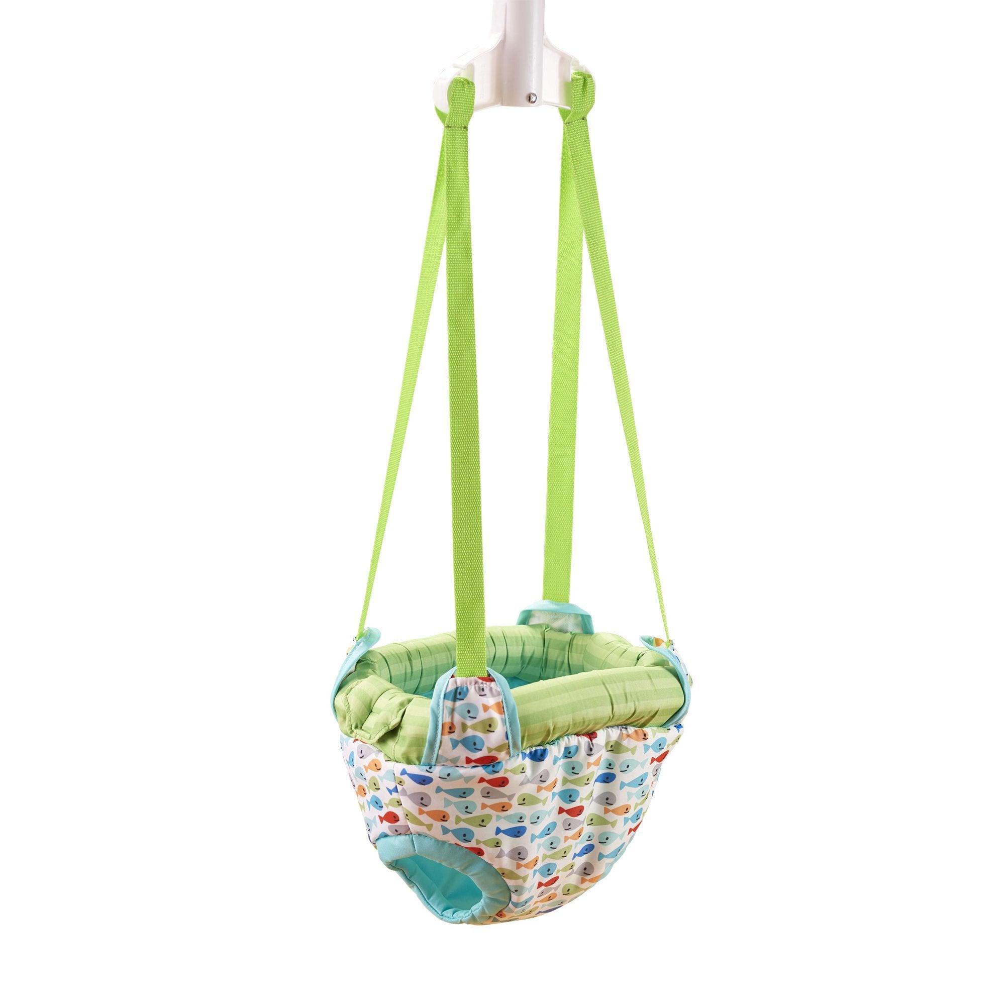 Evenflo ExerSaucer Doorway Jumper, Gone Fishing - Ourkids - Evenflo