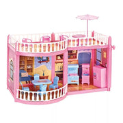 Barbie Villa Series DIY Assemble Game – 64 Pcs