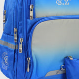 Faded Blue 18 Inches Backpack + Pencil Case - Ourkids - B.Z.