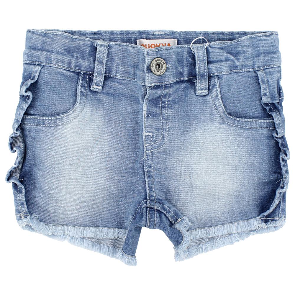 Faded Jean Shorts - Ourkids - Quokka