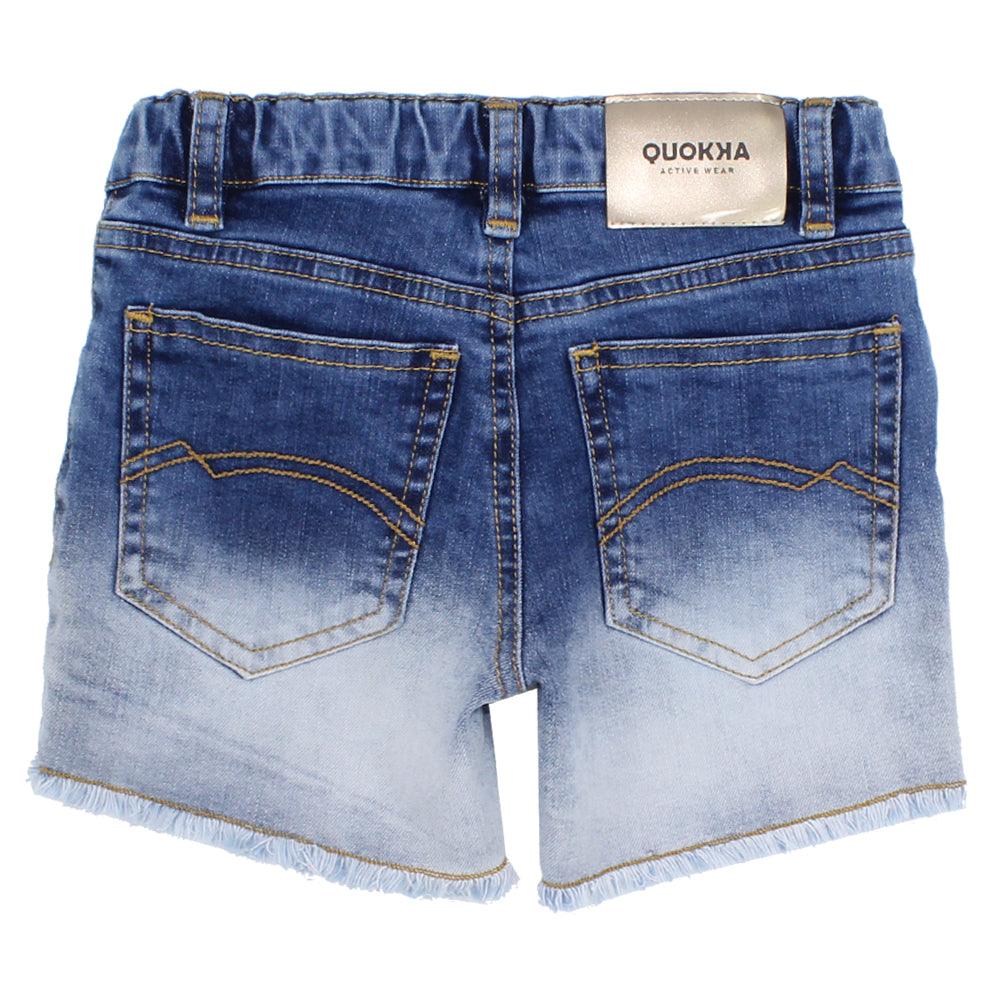 Faded Jean Shorts - Ourkids - Quokka