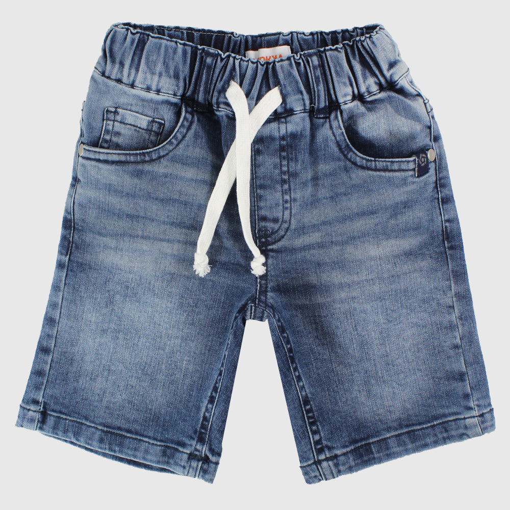 Faded Jean Shorts - Ourkids - Quokka