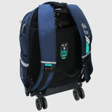 Faded Navy 18 Inches Trolley Backpack + Pencil Case - Ourkids - B.Z.