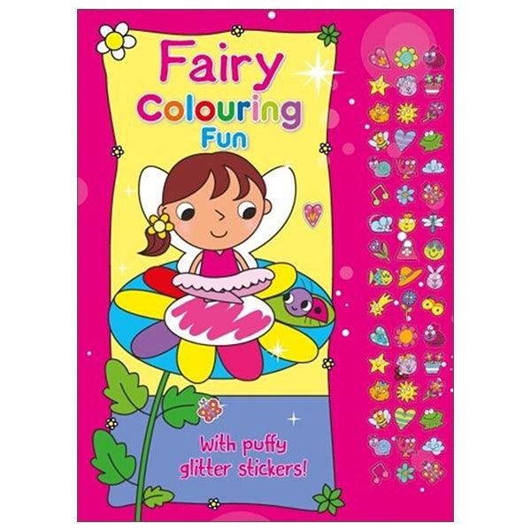 Fairy Coloring Fun With Puffy Glitter Stickers - Ourkids - OKO