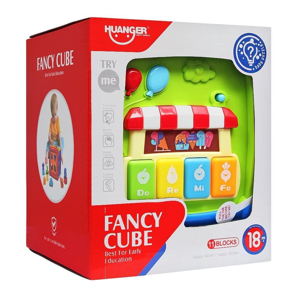 Fancy Cube With Light Music 11 Blocks Huanger - Ourkids - Huanger