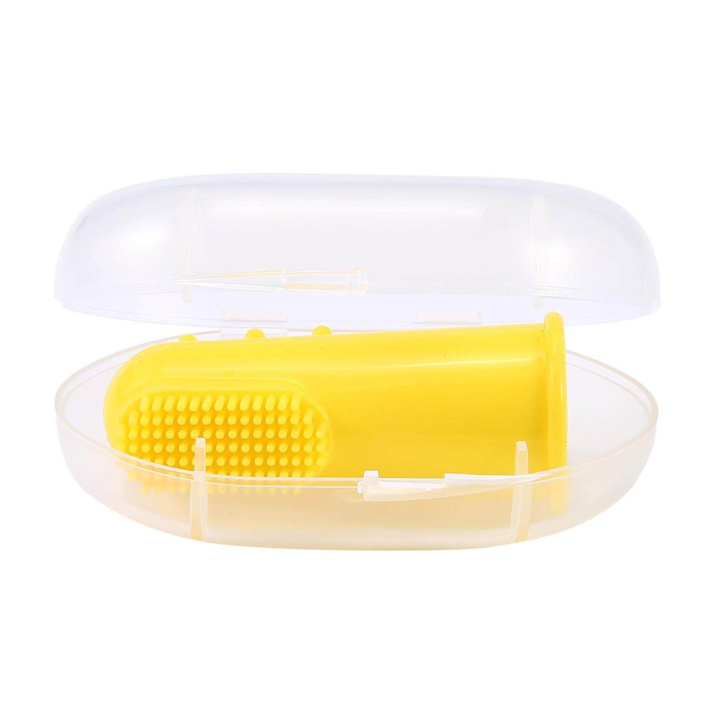Safari Baby Super Soft Silicone Toothbrush – Yellow