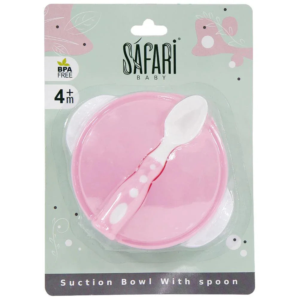 Feeding Bowl With Spoon - Ourkids - Safari Baby
