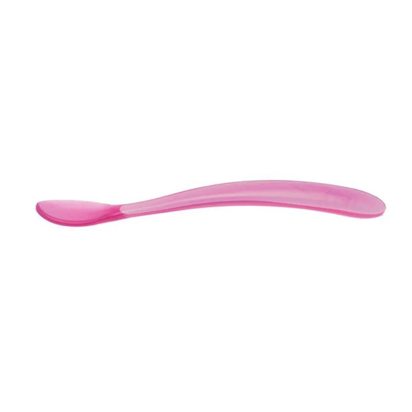 Chicco Soft Silicone Spoon, Pack Of 2 - Pink
