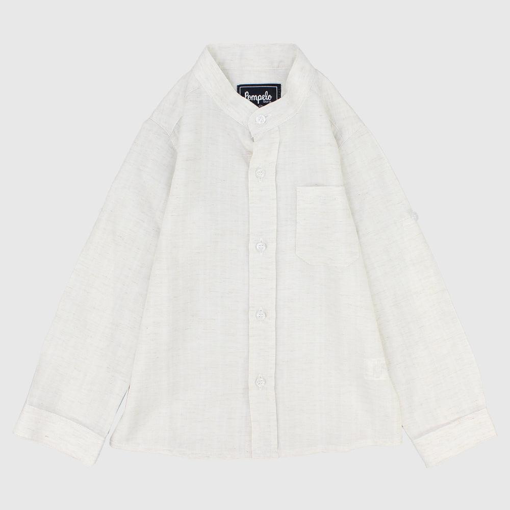 Fine Stripes Long-Sleeved Shirt - Ourkids - Pompelo