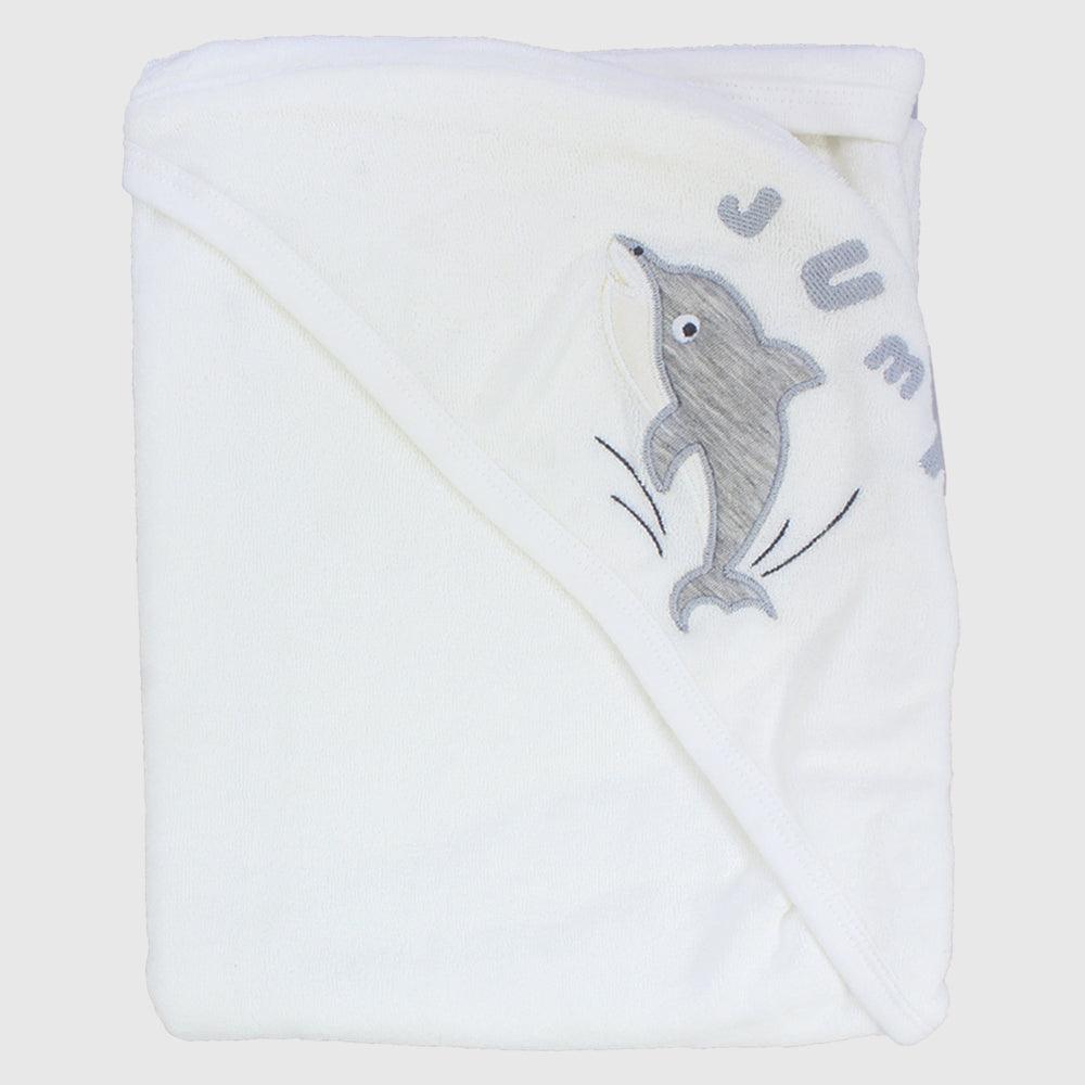 Fishy Baby Hooded Towel - Ourkids - Al Sayad