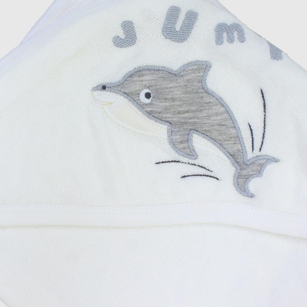 Fishy Baby Hooded Towel - Ourkids - Al Sayad