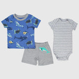 Fishy Short-Sleeved Pajama - Ourkids - Carter's