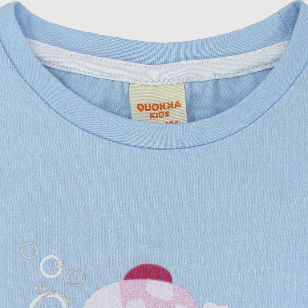 Fishy Short-Sleeved T-Shirt - Ourkids - Quokka