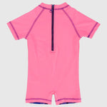 Flamingo Short-Sleeved Overall Swim Suit - Ourkids - I.Wear