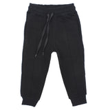 Fleeced Black Sweatpants - Ourkids - Ourkids