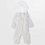 Fleeced Dotted Hooded Overall - Ourkids - Bumber