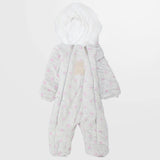 Fleeced Dotted Hooded Overall - Ourkids - Bumber