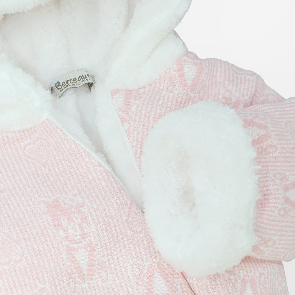 Fleeced Hooded Overall - Ourkids - Berceau