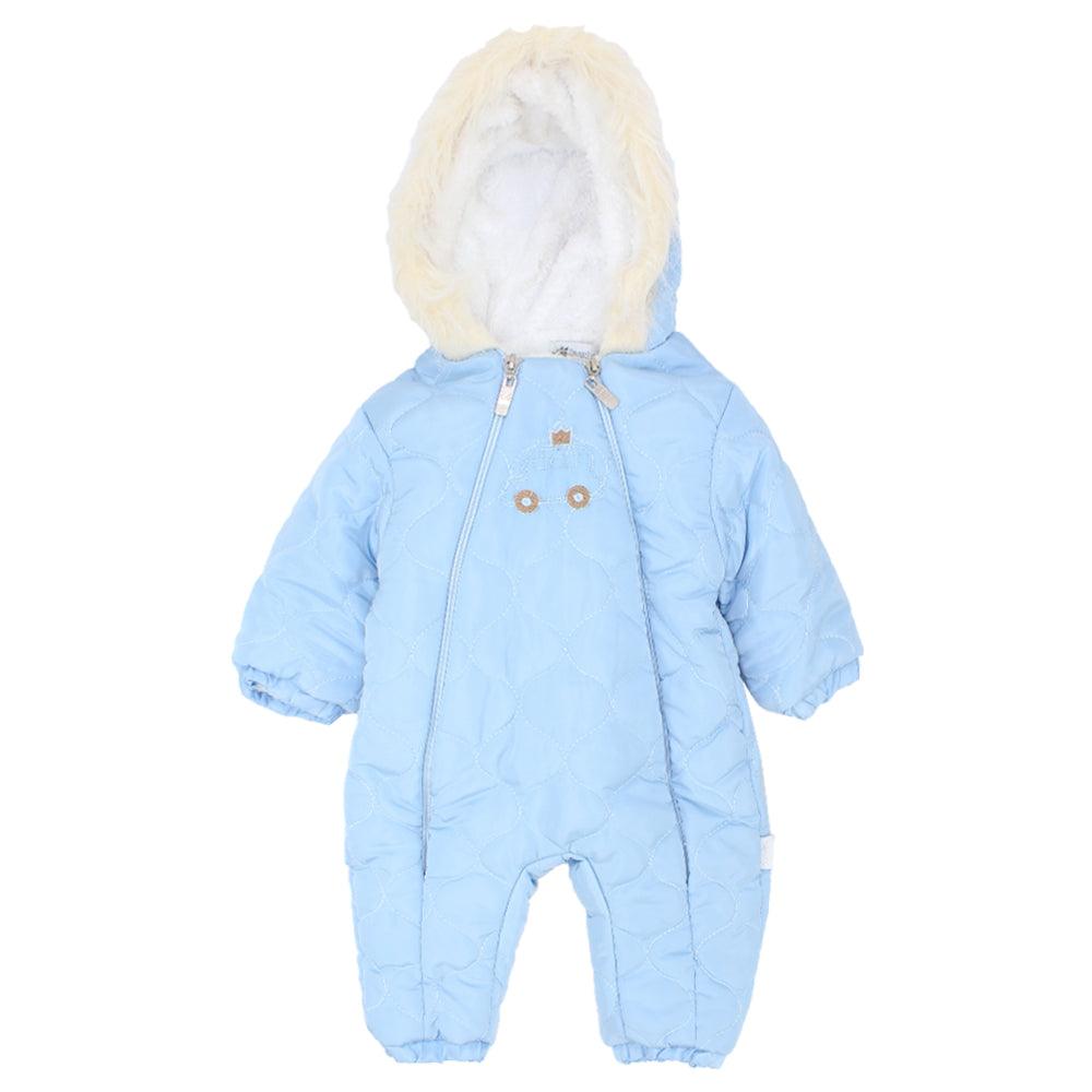 Fleeced Hooded Overall - Ourkids - Bumber