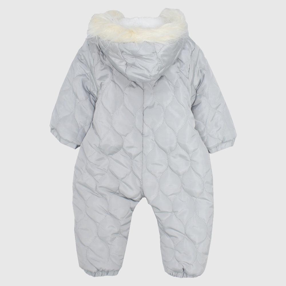 Fleeced Hooded Overall - Ourkids - Bumber