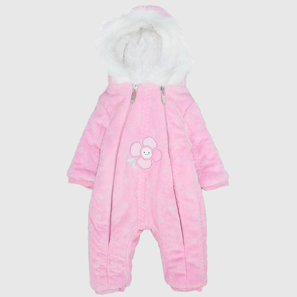 Fleeced Hooded Overall - Ourkids - Bumber