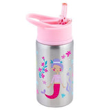 Flip Top Stainless Steel Bottle (Mermaids) - Ourkids - Stephen Joseph