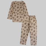 Floral Long-Sleeved Pajama - Ourkids - Al Sayad