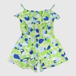 Floral Short Jumpsuit - Ourkids - Quokka