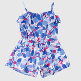 Floral Short Jumpsuit - Ourkids - Quokka