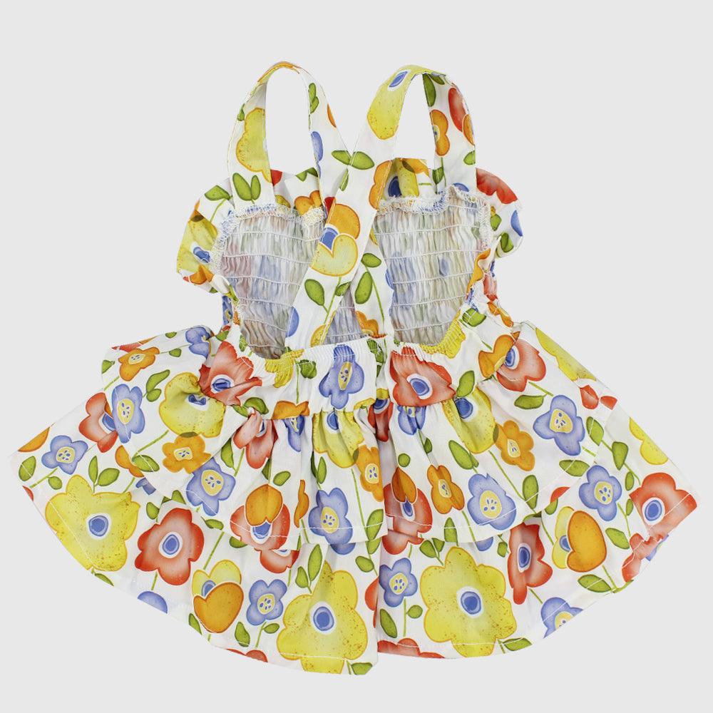 Floral Sleeveless Dress - Ourkids - Quokka