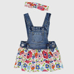 Floral Sleeveless Dress - Ourkids - Quokka