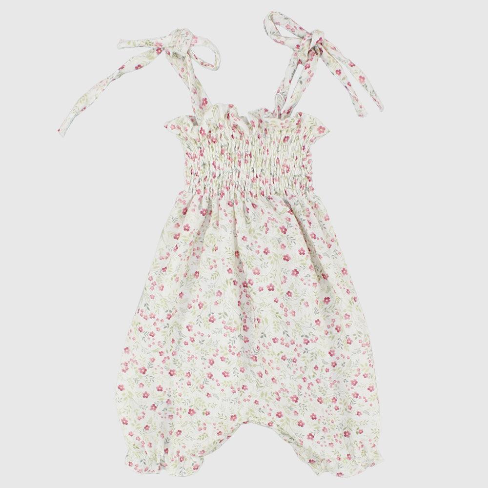 Floral Sleeveless Jumpsuit - Ourkids - Berceau