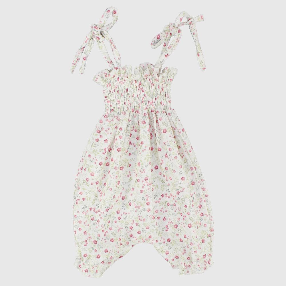 Floral Sleeveless Jumpsuit - Ourkids - Berceau