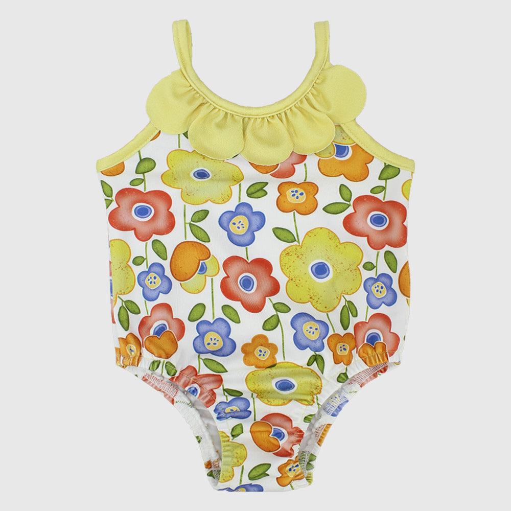 Floral Swim Suit - Ourkids - Quokka