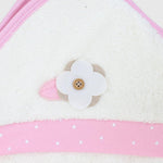 Flower Baby Hooded Towel - Ourkids - Bumber