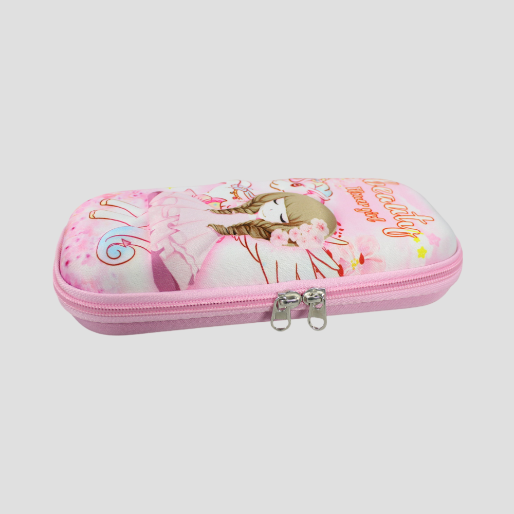 Flower Girl Pink Pencil Case - Ourkids - TWK