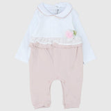 Flower Long-Sleeved Footless Onesie - Ourkids - Bumber