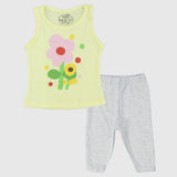 Flowers Sleeveless Pajama - Ourkids - Rosso