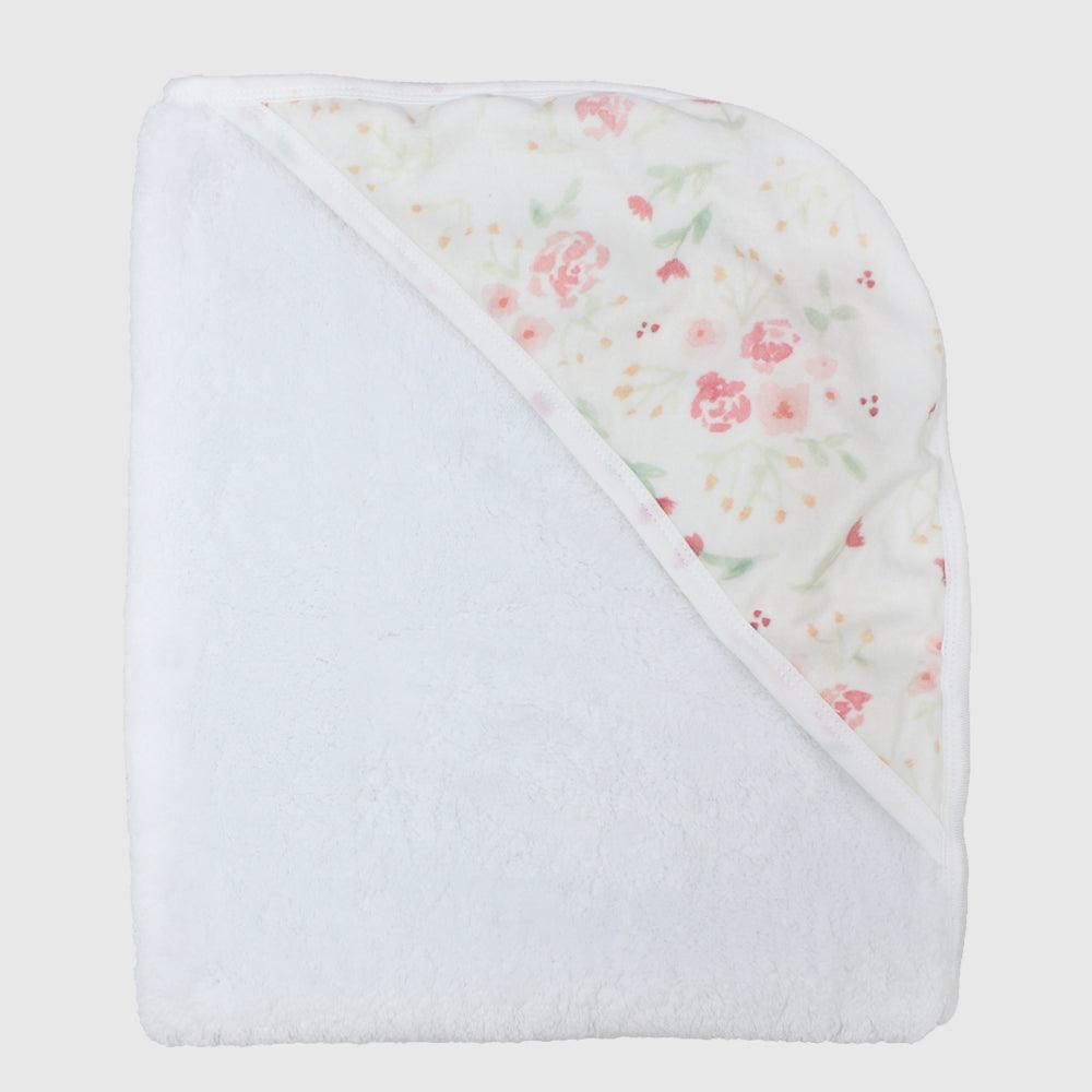 Flowery Comfy Baby Blanket - Ourkids - Berceau