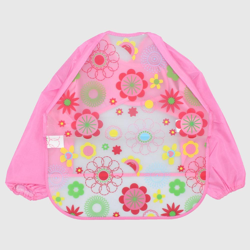 Flowery Long-Sleeved Bib - Ourkids - Bella Bambino