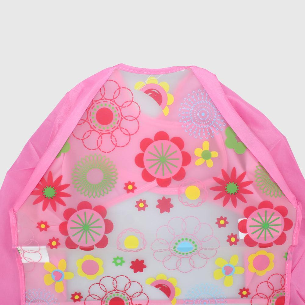 Flowery Long-Sleeved Bib - Ourkids - Bella Bambino