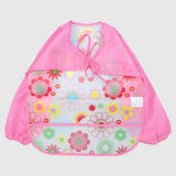 Flowery Long-Sleeved Bib - Ourkids - Bella Bambino