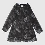Flowery Long-Sleeved Dress - Ourkids - Playmore