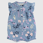 Flowery Romper - Ourkids - Carter's