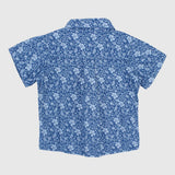 Flowery Short-Sleeved Shirt - Ourkids - Pompelo