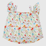 Flowery Sleeveless Blouse - Ourkids - Pompelo