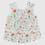 Flowery Sleeveless Blouse - Ourkids - Pompelo